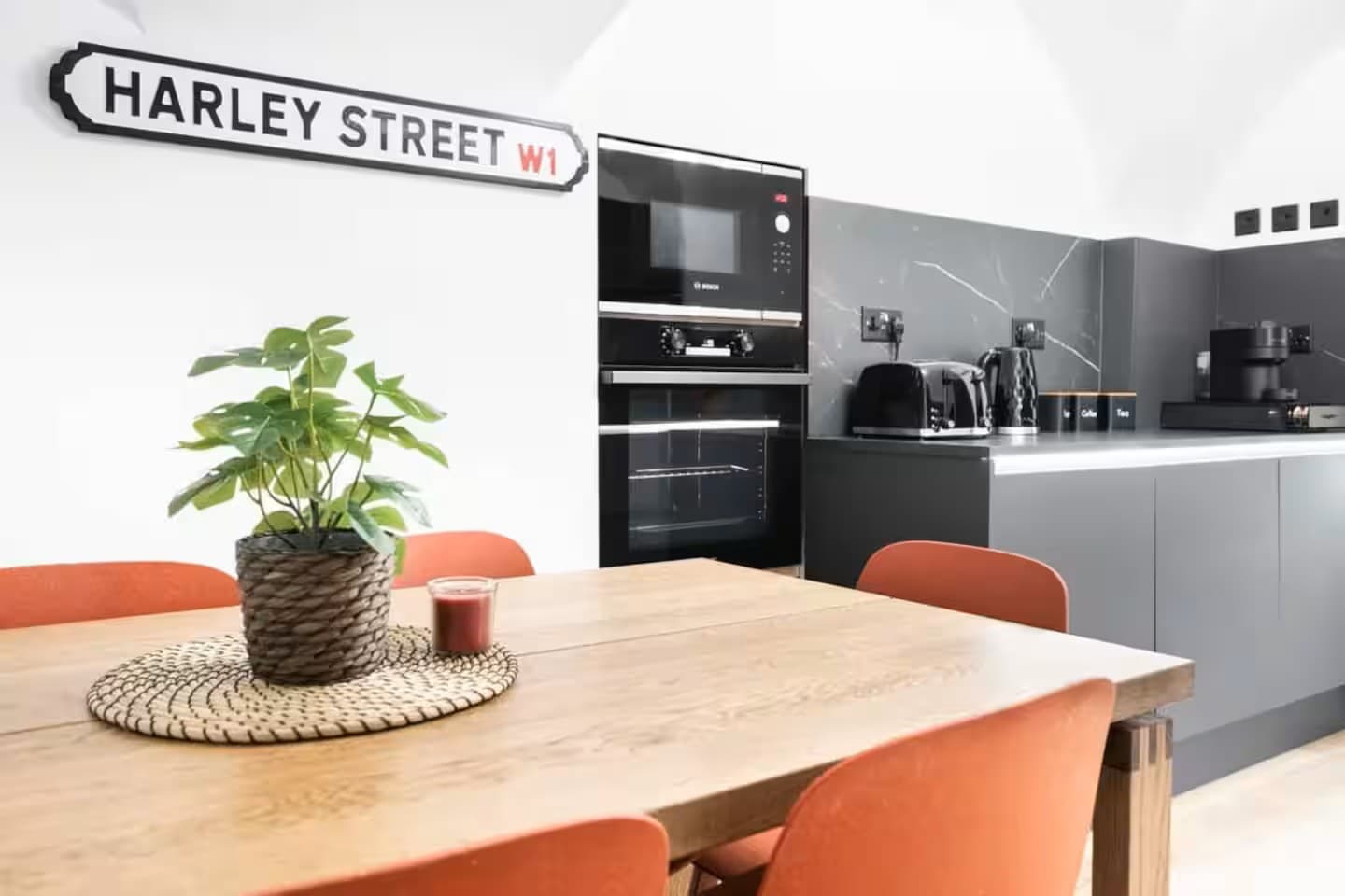 Harley Street medical district in Marylebone, London